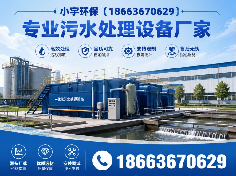 诸城市污水处理设备厂家展示图